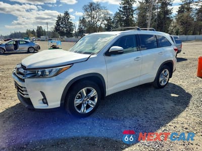 2018 TOYOTA HIGHLANDER LIMITED 5TDDZRFH7JS879097 - główne zdjęcie licytacji z USA - miniatura