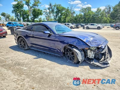 Czwarte zdjęcie samochodu z boku: 2019 FORD MUSTANG VIN:1FA6P8TH4K5167253 - miniatura