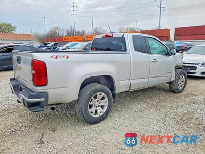 Trzecie zdjęcie samochodu z tyłu: 2016 CHEVROLET COLORADO LT VIN:1GCHTCE3XG1379737 - miniatura