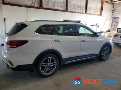 Trzecie zdjęcie samochodu z tyłu: 2017 HYUNDAI SANTA FE LIMITED ULTIMATE VIN:KM8SRDHF0HU170602 - miniatura