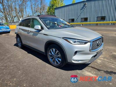 Czwarte zdjęcie samochodu z boku: 2019 INFINITI QX50 VIN:3PCAJ5M11KF135283 - miniatura