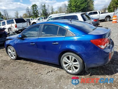 Drugie zdjęcie samochodu z przodu: 2012 CHEVROLET CRUZE LTZ VIN:1G1PH5SC7C7395360 - miniatura