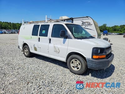 Czwarte zdjęcie samochodu z boku: 2005 CHEVROLET EXPRESS 1500 UTILITY / SERVICE VAN VIN:1GCFG15X451192199 - miniatura