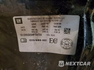 Zdjęcie 13 z 13 samochodu: 2017 CHEVROLET MALIBU PREMIER VIN:1G1ZH5SX5HF138724 - miniatura