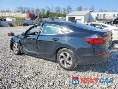 Drugie zdjęcie samochodu z przodu: 2019 HONDA INSIGHT EX VIN:19XZE4F51KE025504 - miniatura