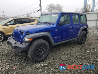 2019 JEEP WRANGLER UNLIMITED SPORT 1C4HJXDG2KW583462 - główne zdjęcie licytacji z USA - miniatura