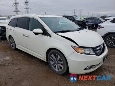 Czwarte zdjęcie samochodu z boku: 2014 HONDA ODYSSEY TOURING VIN:5FNRL5H99EB116496 - miniatura