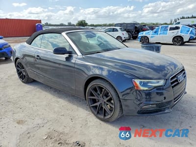 Czwarte zdjęcie samochodu z boku: 2013 AUDI A5 PREMIUM PLUS VIN:WAUJFAFH9DN010330 - miniatura