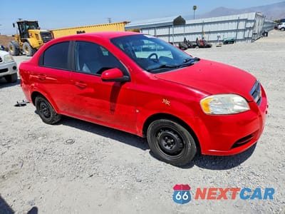 Czwarte zdjęcie samochodu z boku: 2009 CHEVROLET AVEO LS VIN:KL1TD56E39B368456 - miniatura
