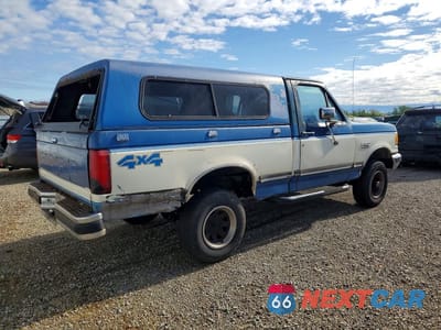 Trzecie zdjęcie samochodu z tyłu: 1991 FORD F150 VIN:1FTEF14Y3MKA52064 - miniatura