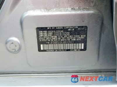 Zdjęcie 13 z 13 samochodu: 2018 SUBARU WRX LIMITED VIN:JF1VA1L6XJ8810933 - miniatura