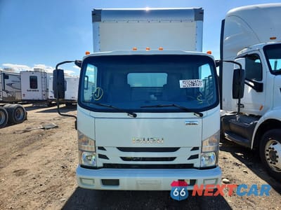 Piąte zdjęcie samochodu w środku: 2019 ISUZU NPR XD BOX TRUCK VIN:JALC4W166K7K00297 - miniatura