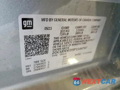 Zdjęcie 13 z 13 samochodu: 2023 CHEVROLET SILVERADO K1500 LT VIN:2GCUDDED5P1144747 - miniatura