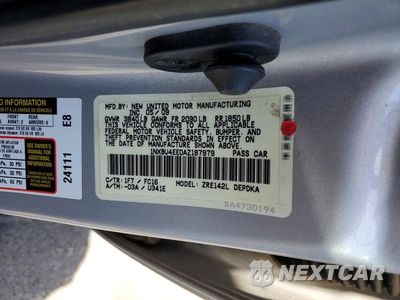 Zdjęcie 13 z 13 samochodu: 2010 TOYOTA COROLLA LE VIN:1NXBU4EE0AZ187979 - miniatura