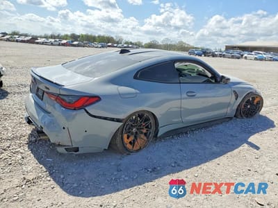Trzecie zdjęcie samochodu z tyłu: 2023 BMW M4 COMPETITION VIN:WBS43AZ03PCM29359 - miniatura