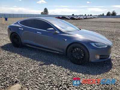 Czwarte zdjęcie samochodu z boku: 2018 TESLA MODEL S VIN:5YJSA1E23JF294485 - miniatura