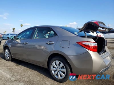 Drugie zdjęcie samochodu z przodu: 2014 TOYOTA COROLLA LE VIN:5YFBURHE0EP171006 - miniatura