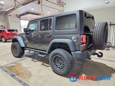Drugie zdjęcie samochodu z przodu: 2018 JEEP WRANGLER UNLIMITED SPORT VIN:1C4BJWDG7JL816249 - miniatura