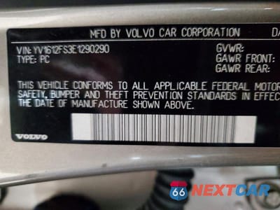 Zdjęcie 12 z 12 samochodu: 2014 VOLVO S60 T5 VIN:YV1612FS3E1290290 - miniatura