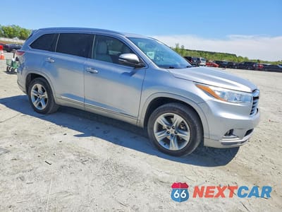 Czwarte zdjęcie samochodu z boku: 2015 TOYOTA HIGHLANDER LIMITED PLATINUM VIN:5TDDKRFH6FS151332 - miniatura