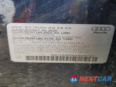 Zdjęcie 14 z 14 samochodu: 2010 AUDI Q5 VIN:WA1LKAFP6AA036721 - miniatura