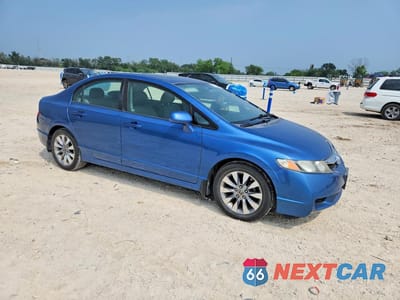 Czwarte zdjęcie samochodu z boku: 2009 HONDA CIVIC EXL VIN:1HGFA16979L010038 - miniatura