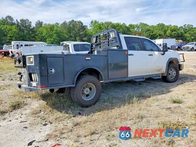 Trzecie zdjęcie samochodu z tyłu: 2023 GMC SIERRA HD FLATBED TRUCK VIN:1GD49SEY3PF116085 - miniatura