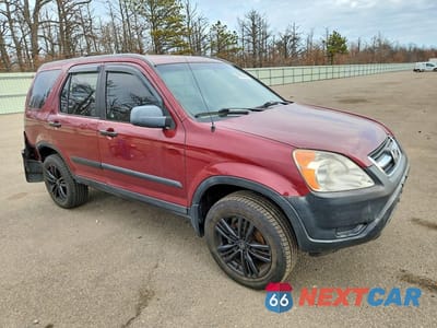 Czwarte zdjęcie samochodu z boku: 2003 HONDA CR-V LX VIN:JHLRD78453C049728 - miniatura