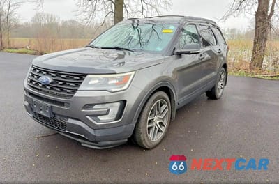Drugie zdjęcie samochodu z przodu: 2017 FORD EXPLORER SPORT VIN:1FM5K8GT2HGC61160 - miniatura