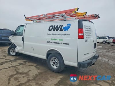 Drugie zdjęcie samochodu z przodu: 2025 GMC SAVANA G2500 UTILITY / SERVICE VAN VIN:1GTW7AFP8S1223268 - miniatura