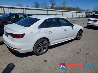 Trzecie zdjęcie samochodu z tyłu: 2018 AUDI A4 PRESTIGE VIN:WAUFNBF43JA052037 - miniatura