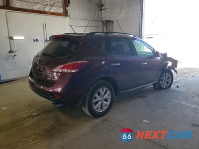 Trzecie zdjęcie samochodu z tyłu: 2014 NISSAN MURANO S VIN:JN8AZ1MW2EW524774 - miniatura