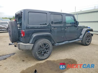 Trzecie zdjęcie samochodu z tyłu: 2018 JEEP WRANGLER UNLIMITED SAHARA VIN:1C4BJWEG9JL868416 - miniatura