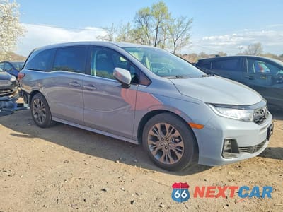 Czwarte zdjęcie samochodu z boku: 2025 HONDA ODYSSEY TOURING VIN:5FNRL6H8XSB037718 - miniatura