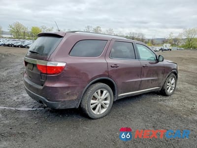 Trzecie zdjęcie samochodu z tyłu: 2012 DODGE DURANGO CREW VIN:1C4RDJDG6CC328602 - miniatura