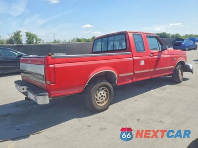 Trzecie zdjęcie samochodu z tyłu: 1996 FORD F150 VIN:1FTEX15N4TKA25066 - miniatura