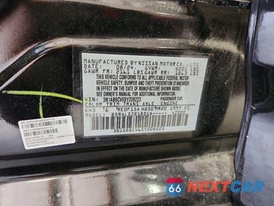 Zdjęcie 12 z 12 samochodu: 2025 NISSAN SENTRA SV VIN:3N1AB8CV6SY208223 - miniatura