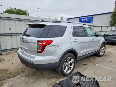 Trzecie zdjęcie samochodu z tyłu: 2013 FORD EXPLORER LIMITED VIN:1FM5K8F87DGC95005 - miniatura