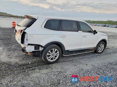 Trzecie zdjęcie samochodu z tyłu: 2021 KIA TELLURIDE LX VIN:5XYP24HC6MG107553 - miniatura