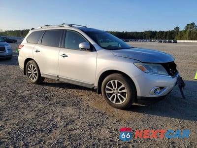 Czwarte zdjęcie samochodu z boku: 2016 NISSAN PATHFINDER SL VIN:5N1AR2MN3GC610751 - miniatura