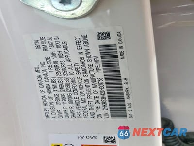 Zdjęcie 13 z 13 samochodu: 2025 HONDA CR-V EX VIN:2HKRS3H42SH309758 - miniatura