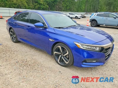 Czwarte zdjęcie samochodu z boku: 2019 HONDA ACCORD SPORT VIN:1HGCV1F30KA015635 - miniatura