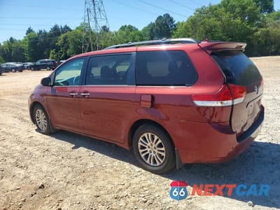 Drugie zdjęcie samochodu z przodu: 2013 TOYOTA SIENNA XLE 8-PASSENGER VIN:5TDYK3DC5DS395931 - miniatura