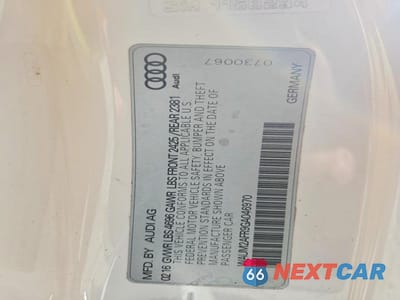 Zdjęcie 12 z 12 samochodu: 2016 AUDI A5 PREMIUM PLUS S-LINE VIN:WAUM2AFR9GA046970 - miniatura