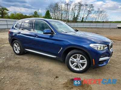 Czwarte zdjęcie samochodu z boku: 2020 BMW X3 XDRIVE30I VIN:5UXTY5C00L9B66583 - miniatura