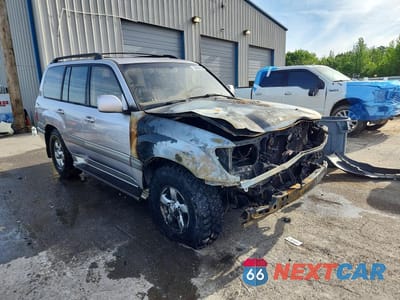 Czwarte zdjęcie samochodu z boku: 2002 TOYOTA LAND CRUISER BASE VIN:JTEHT05J322021360 - miniatura