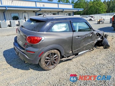 Trzecie zdjęcie samochodu z tyłu: 2013 MINI COOPER PACEMAN VIN:WMWSS1C56DWN94352 - miniatura