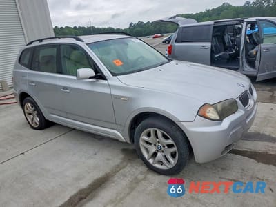 Czwarte zdjęcie samochodu z boku: 2006 BMW X3 3.0I VIN:WBXPA934X6WD27595 - miniatura