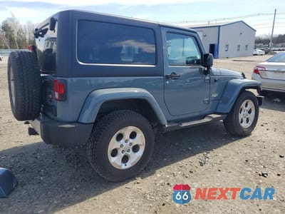 Trzecie zdjęcie samochodu z tyłu: 2015 JEEP WRANGLER SAHARA VIN:1C4AJWBG2FL620497 - miniatura