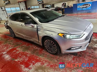 Czwarte zdjęcie samochodu z boku: 2017 FORD FUSION SE VIN:3FA6P0T9XHR101564 - miniatura